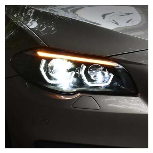 2PCS Full Front Lights Compatible For BMW F10 F18 2011 2012 2013 2014 2015 2016 2017 5 Series Headlight Assembly Car Accessories(14-17 year) - Image 4