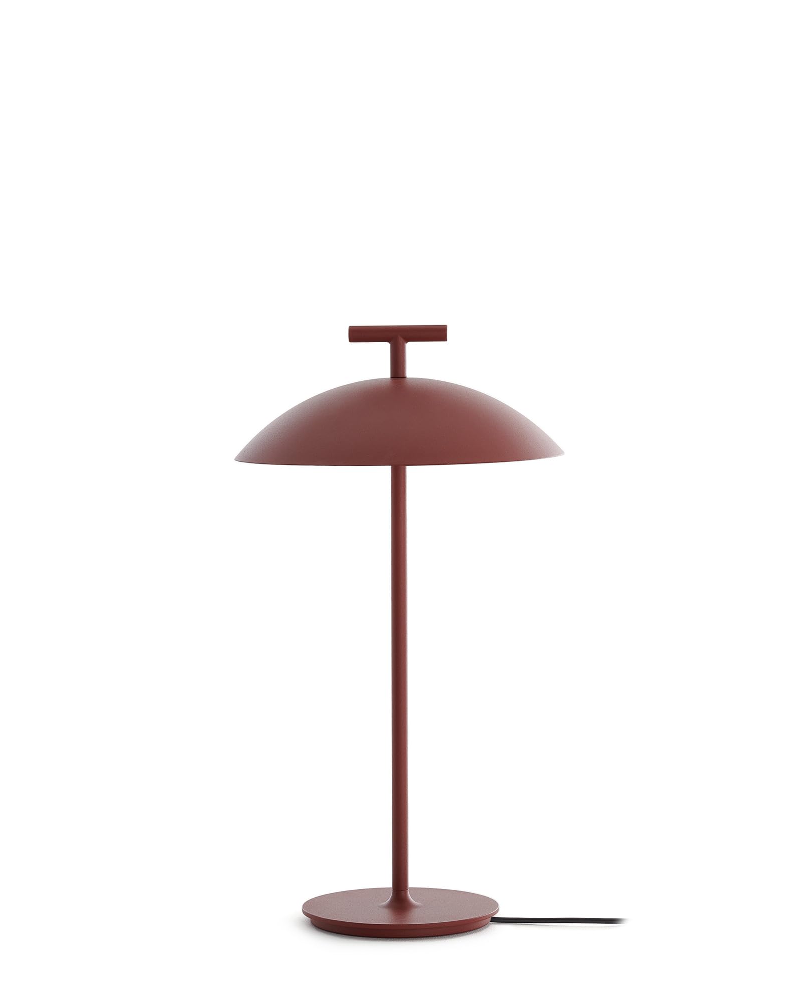 Kartell Mini Geen-​A, Lampe de table, Alimentation directe, H 36,​5 cm, Terre de Sienne