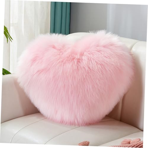 Coussin en forme de cœur VALICLUD décoratif et moelleux pour maison