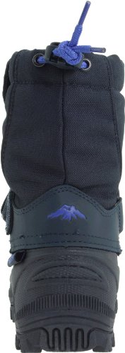 Tundra Girls Quebec, Watter Resistant Child Winter Boots, Navy, 5 Wide Little Kid3