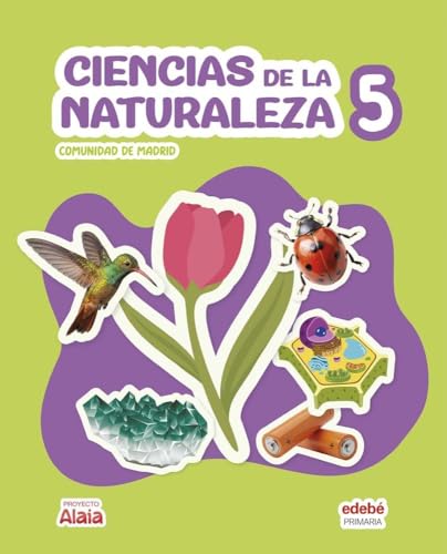 Portada de Ciencias Naturales 5º Primaria Alaia