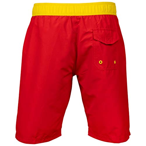 Underboss Flash Symbol Heather Red Board Shorts3