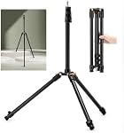 K&F CONCEPT 6.56ft/2M Light Stand for Photography Studio, Adjustable Aluminum Camera Tripod Stand with 1/4" Screw, Reversible Portable Studio Lighting Tripod for Strobe Light/Camera/Softbox with Bag