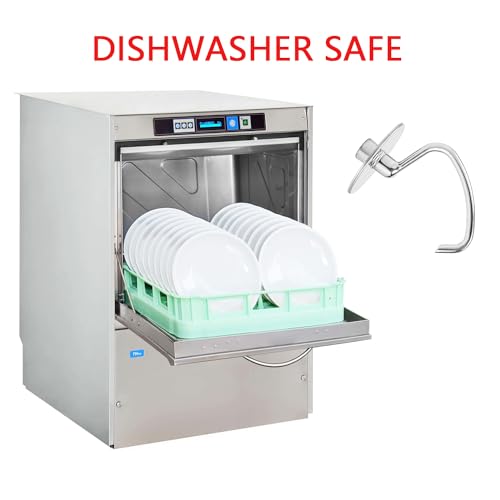 KINGEAGLE Stainless Steel Dough Hook Attachment for KitchenAid 4.5 and 5 Quart Tilt-Head Stand Mixer, Dough Hook Replacement for KitchenAid, Mixer Parts Accessories, Dishwasher Safe, K82308