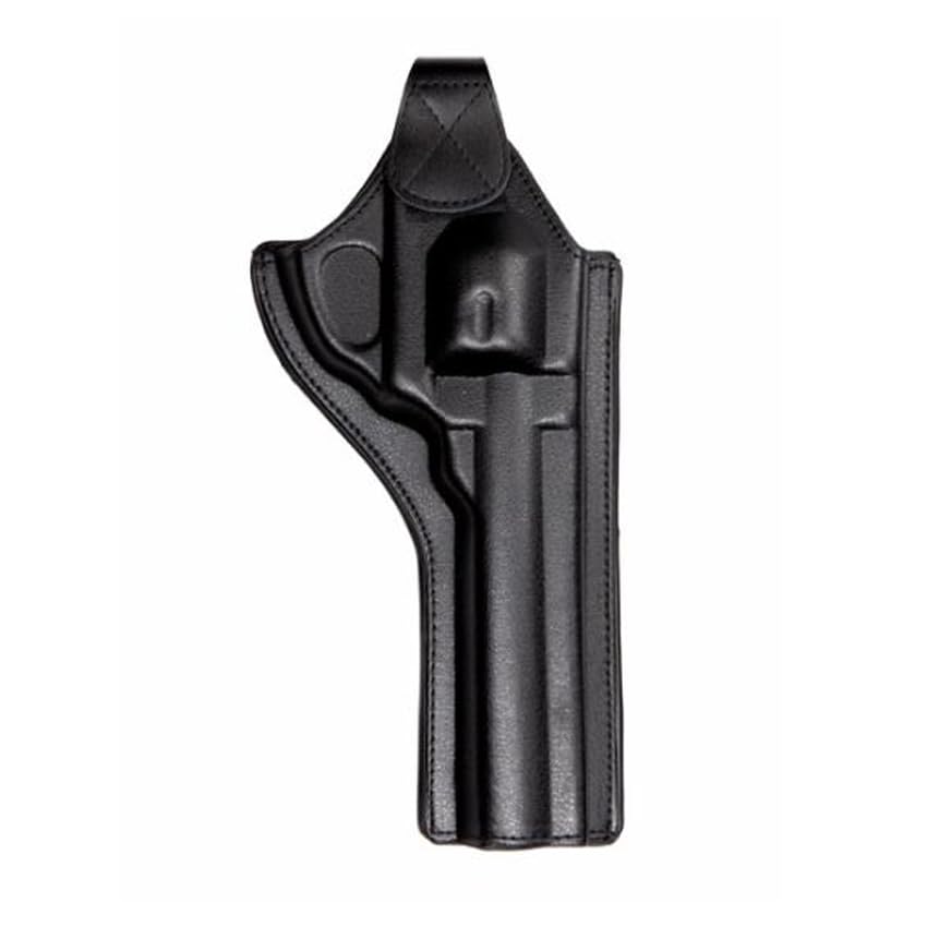 ECOMMUR Funda para cinturón de Cuero para Revolver DW 715 DE 2,5″ / 4″ | Funda para Pistolas Compatible con Diferentes Modelos de Dan Wesson. Compatible para Armas de Airsoft y Aire comprimido.
