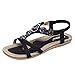 Plattform Sommer Hausschuhe Casual Keilsandalen Vintage Leichte Damenschuhe Slip On Sandaletten Slippers Frauen Casual Keilsandalen Sandalen Damen Elegant mit Absatz Riemchensandalen Bohemian