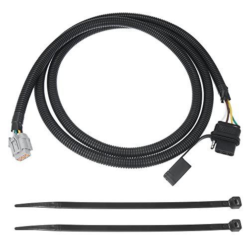 X AUTOHAUX 4 Way Flat Trailer Wiring Harness for Nissan ...