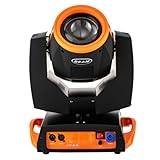 7R 230W Beam Sharpy Moving Head Light - 17 Gobos RGBW Beam Lights - 14 Colors Led Moving Head Light Dj Lights - DMX512 Sound Control for Wedding Stage Club Party Christmas