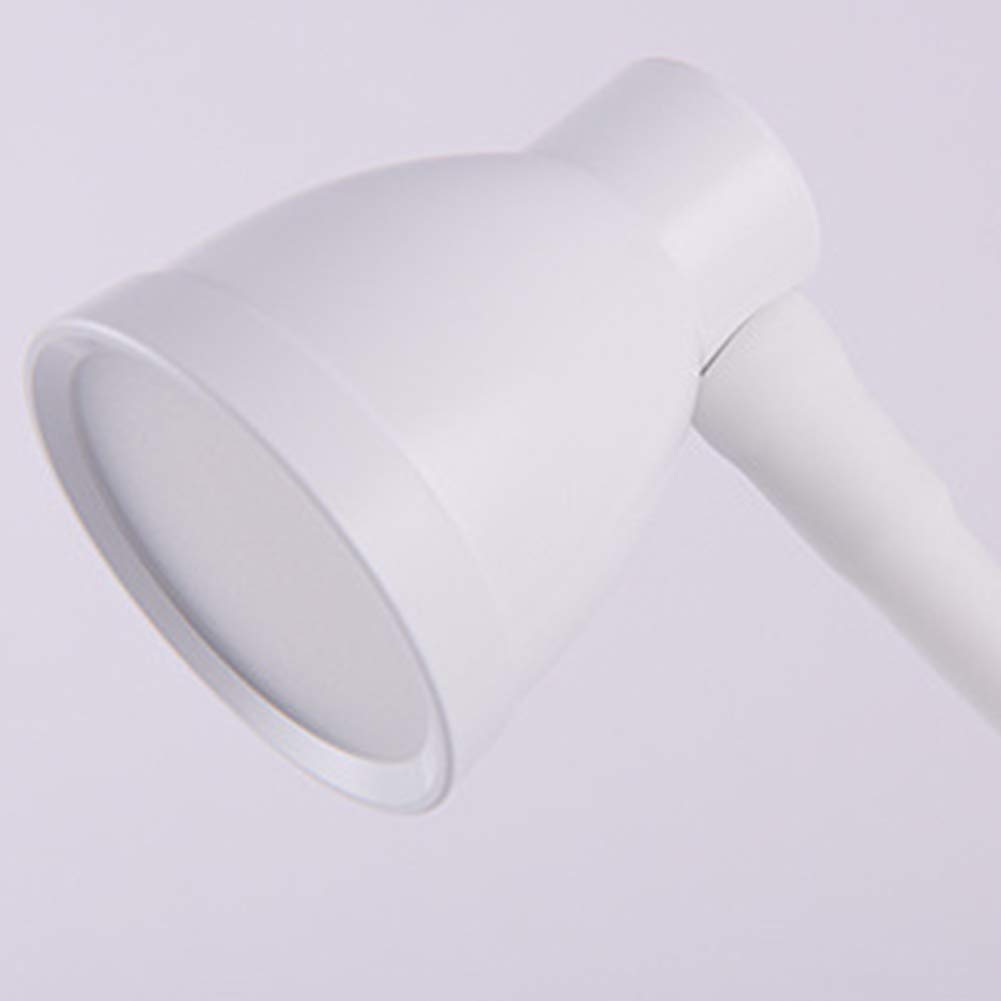 RajoNN Lampe de Bureau Lampe de Bureau à Pince Portable rotative à 360 degrés à Clipser sur Le Chevet de la Chambre à Coucher Température de Couleur réglable Décoration de la Maison Lecture Couleur