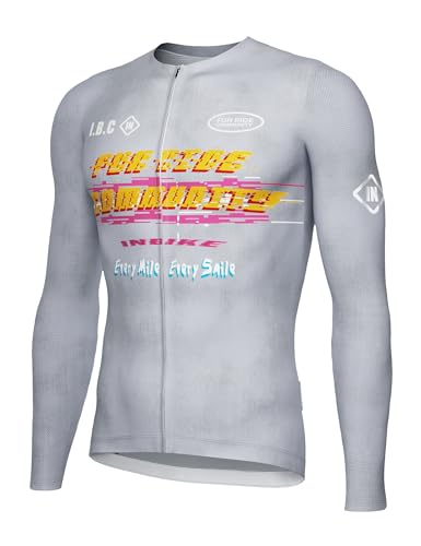 Maillot de cyclisme hommes manches longues INBIKE vélo été respirant