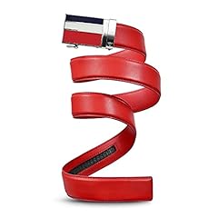 Americano Buckle & Red Leather