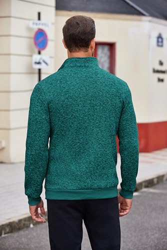 Pull décontracté homme col montant manches longues COOFANDY - 4