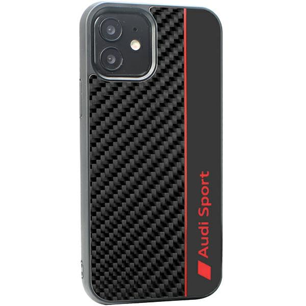 Coque Audi carbone iPhone 11 résistant rayures housse rigide