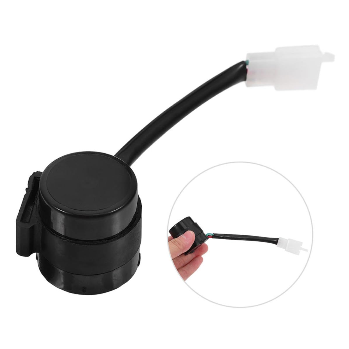 Turn Signal Indicator Buzzer Round Flasher Relay 2pcs for Motorcycles