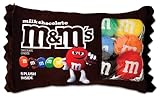 iscream M&M's Package 枕セット 16インチ x 8.5インチ ミニM&Mのキャンディーピロー付き