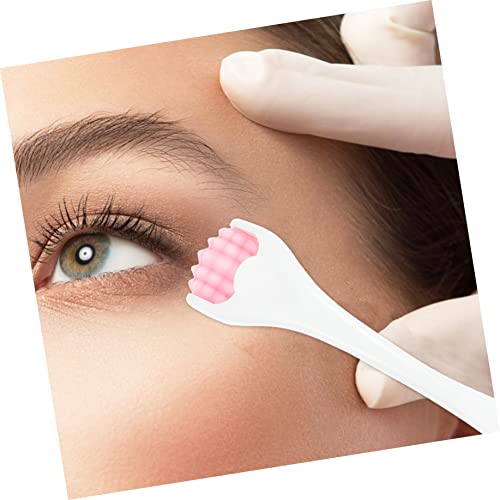 Kallory Roller Shas Muscles Portable Eye Cellulite For Silicone Massaging Neck Massage Pink Arm Fascia Tissue Aging Beat Anti- Gua Cream Facial Relief Tools Muscle Tool Face Body Leg Deep #TOP7