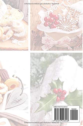 Weihnachtsbäckerei Weihnachtskekse, Stollen, Plätzchen und Lebkuchen Backen im Advent, Glühwein, Pun