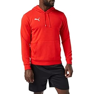 PUMA Herren, teamGOAL 23 Causals Hoody Pullover, Red, L