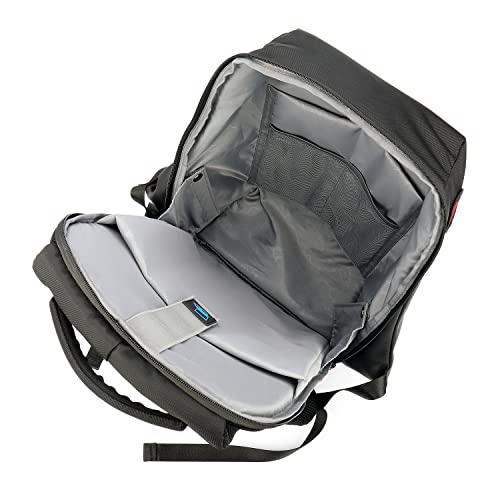 Redragon Gb-93 Travel Laptop Backpack, Business Workstation Computer Gaming Backpack W/Durable Double-Layer Thickened Liner, Organized Pockets/Slots & Large Leatheree Cover, Fits Up To 18" Laptop #TOP5