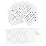MIRFURT 20 pcs Aufblasbares Reparaturset, TPU Zelt Reparatur Flicken Transparent Wasserdicht Tenacious Patch Flex Flicken für Campingzelte Markisen Aufblasbare Schwimmbäder Kajak 7x7cm