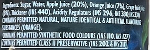 Image of Mala's Fruit Mocktail Syrup Citrus Punch Cordial 750ML Bottle | Mixer for Shakes, Cocktails, Drinks, Sharbat, Sorbets, Juices, Beverages