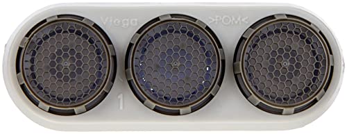 Viega 300012 Zulaufteil 6161.229 mit Luftsprudler, zu Multiplex Trio