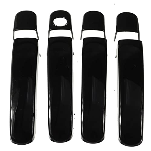 Poignée porte voiture ABS noir brillant pour Focus Escape Kuga Ranger 2013-2018 8 pièces