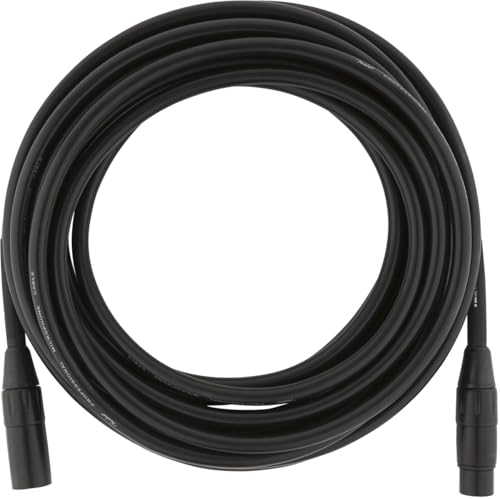 Image of Fender Professional 25' Microphone Cable - Black