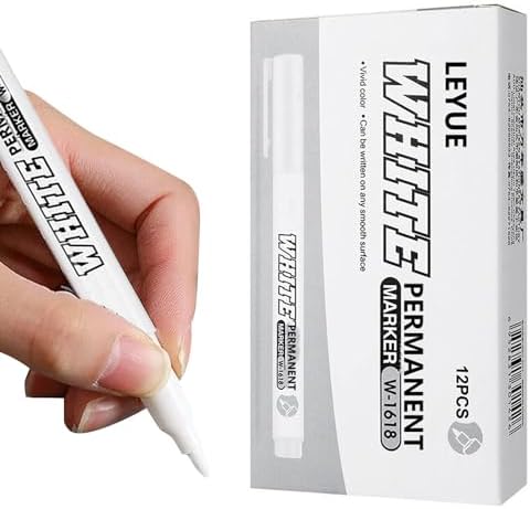 PINTAR Black & White Markers - Outline Watercolor Paint Pens
