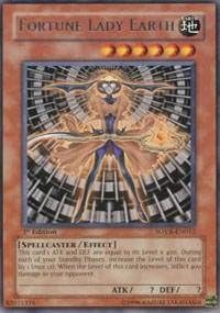 Miniatura 1 de Yu-Gi-Oh! - Fortune Lady Earth (SOVR-EN012) - Stardust Overdrive - Edición ilimitada - Raro