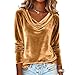 Overstock Items Clearance All Prime Sparkle Top Gold Blouse Party Tops for Women Dressy Holiday Fancy Womens Sparkly Outfit Red Plus Size