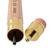 OHTO Mechanical Pencil Wood Sharp with Eraser 2.0, 2.0mm, Natural Wood Color Body (APS-680E-Natural)