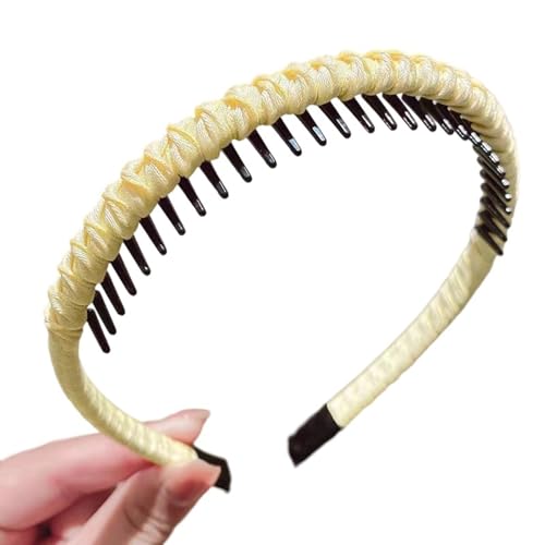 女性のための多目的スリップヘアバンドの女子トレーニングフェイシャルケアスポーツアクティビティソフトレジンブレンドヘッドラップ目に見えないクリップ