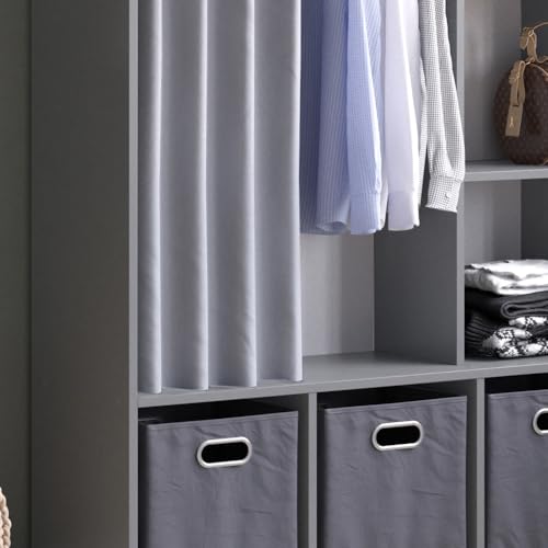 Vicco armadio multifunzione Luigi, Grigio, 105.8 x...