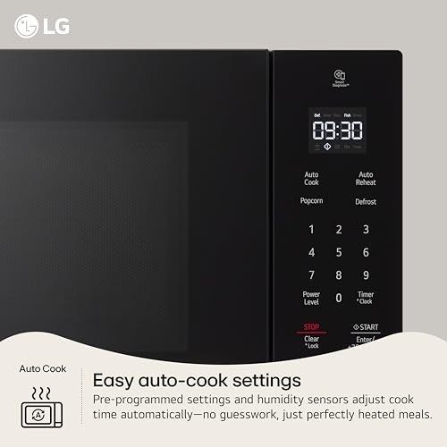 LG Countertop Microwave, 0.9 cu. ft., Stainless Steel, 18.75x14x10.69 Inch, Smart Inverter, NeoChef, 1000 Watts - Image 6