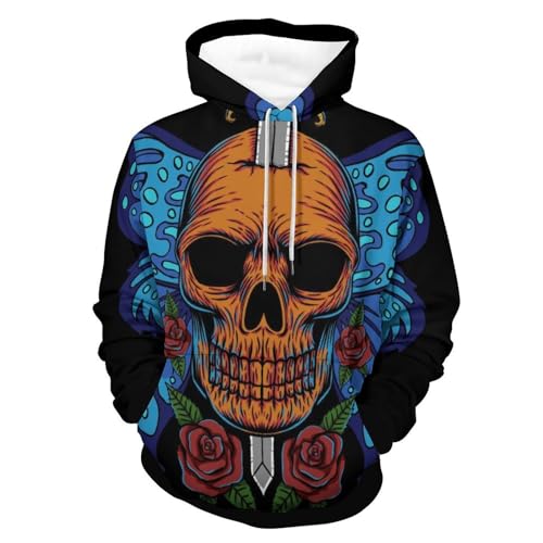 Pull pour Homme Femme S contre la fraîcheur : le sweat à capuche graphique idéal