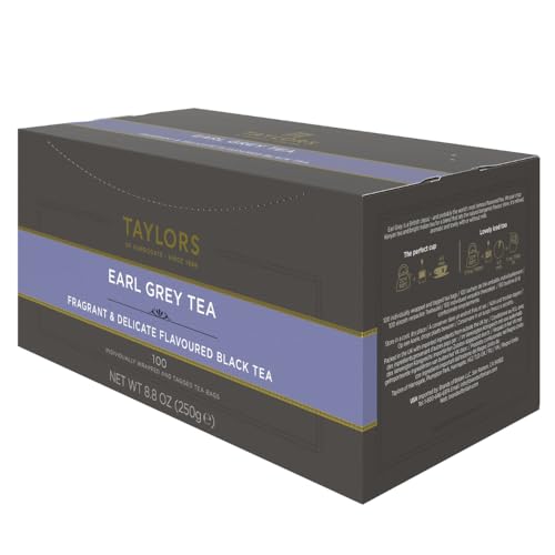 Image of Taylors of Harrogate Earl Grey Black Tea Bags, 100ct (Pack of 1)