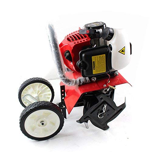 2 PS 52CC Benzin Motorhacke Gartenhacke Bodenhacke Gartenfräse Kultivator Fräse Rasenmäher Vertikutierer