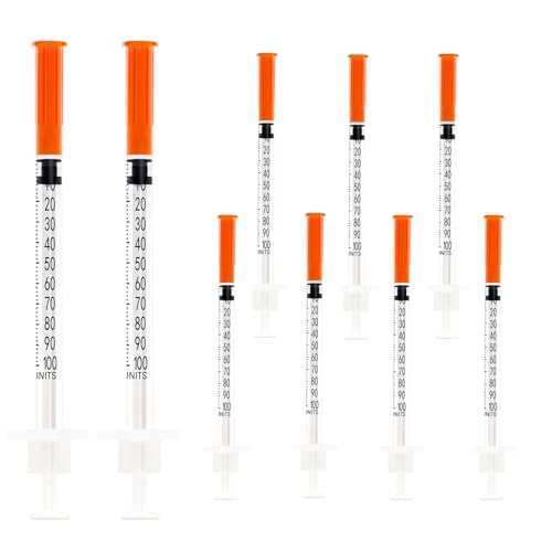 20 Stück 1ml/cc Plastiktube (31G x 6mm) Mehrzweck-Messwerkzeuge Einzeln verpackt Laborzubehör (20)