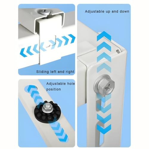 Support de montage robuste pour climatiseur et mini-split blanc