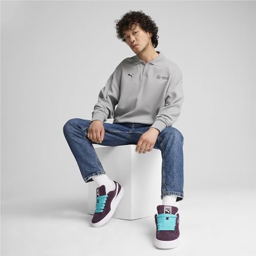 PUMA Men's Standard Mercedes AMG-Pertronas Formula 1 Longsleeve Polo, Team Silver, L4