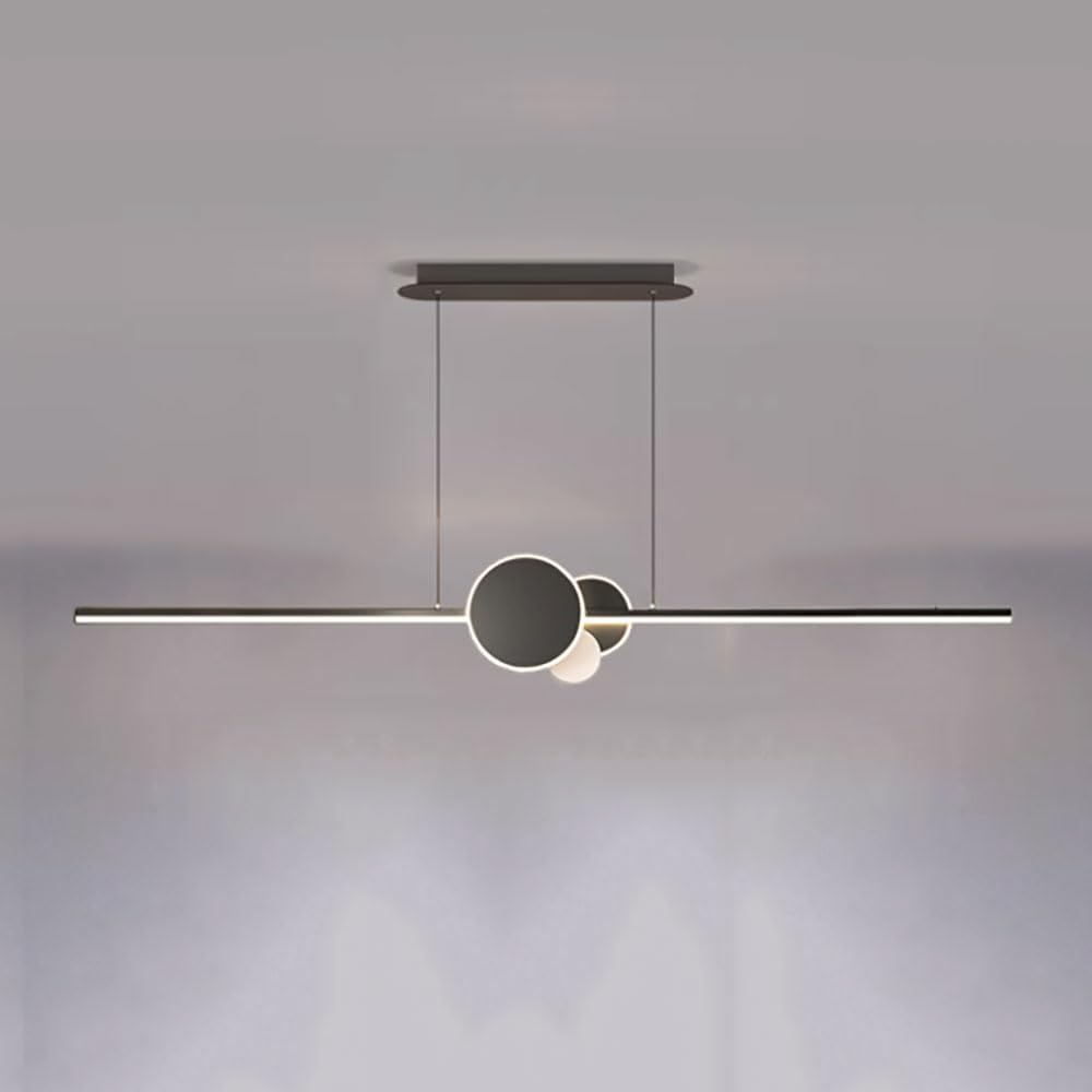 Suspension ultra-fine pour salle à manger et îlot de cuisine luminaire LED 40W