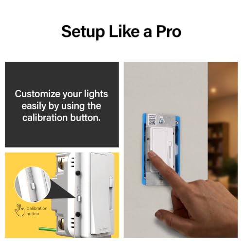 Image of Legrand Radiant 150W LED Dimmer Light Switch 3-Way Rocker White 1 Pack