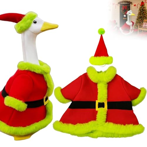 Weihnachts-Gans-Outfit, Weihnachtsmann-Veranda-Gans-Outfits,...