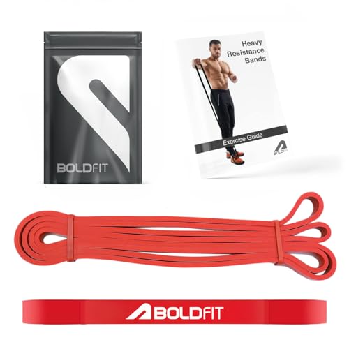 Boldfit Heavy Resistance Band for Workout Exercise & Stretching Pull Up Bands For Home Exercise &...