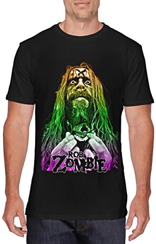 goodbe Mens Classic Rob Zombie T Shirt Black