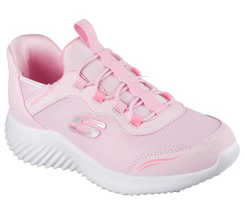 Skechers Bounder Simple Cute, Zapatillas de Deporte Niñas, Pink, 35 EU