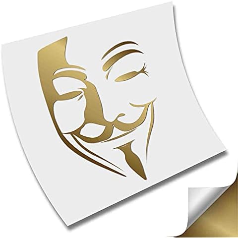 Pegatina Anonymous V Vendetta de CUAC REVOLUTION Cover