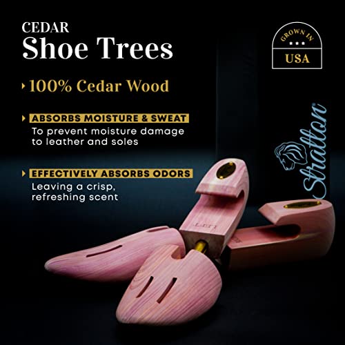 Stratton Cedar Shoe Tree - Shoe Trees for Men & Women, Sneakers, Widener & Shaper | GROWN IN USA2