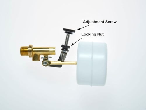 Float-Tec FT150T26B Float Tec Letro Pentair T26 Ez Adjustment Brass Float Valve 3/8 Inch Npt Male Threads 3 Inch Arm Autofill, Water Filler Leveler, Pools, Spas, Water Tanks thumb #1